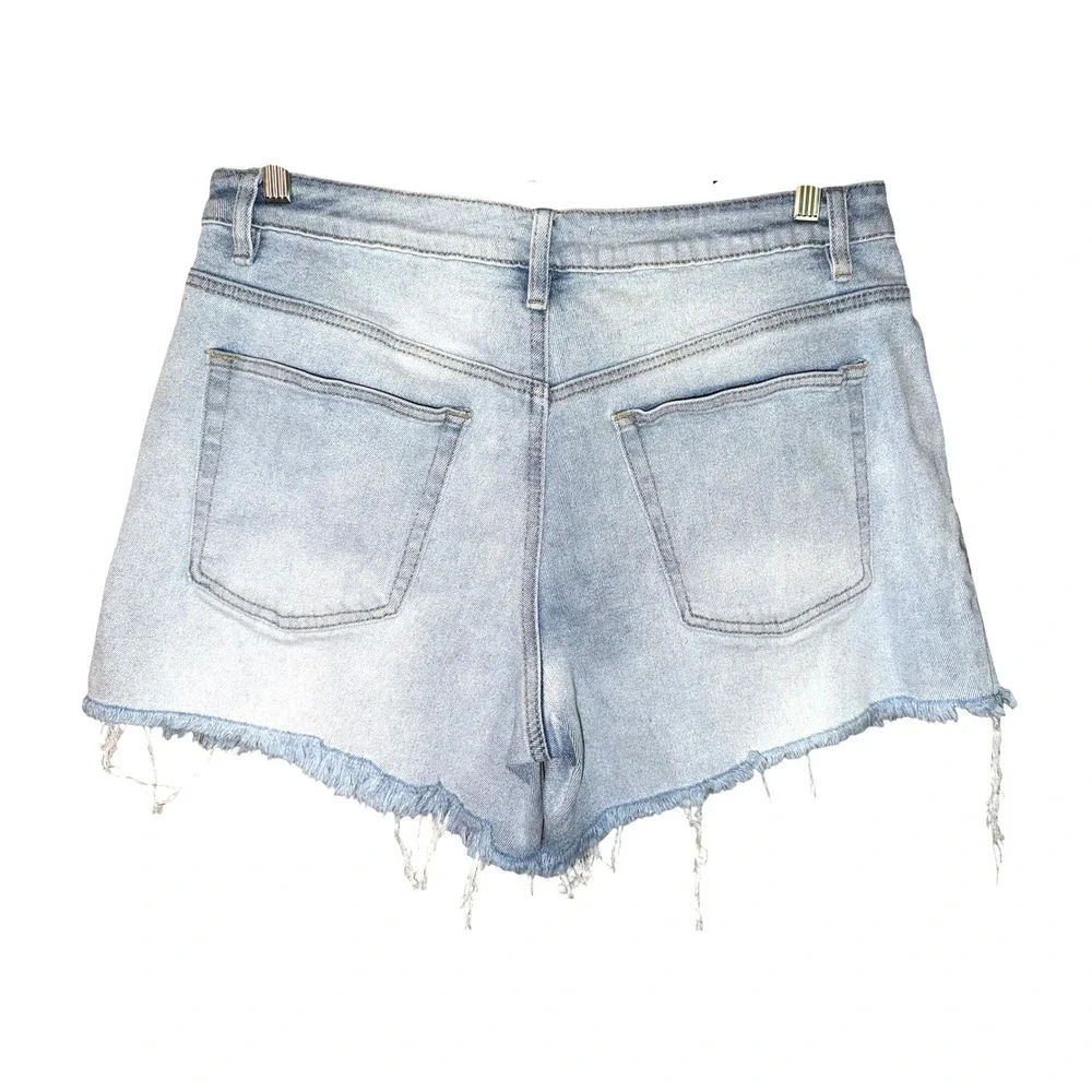 Denim Cutoff Shorts 34